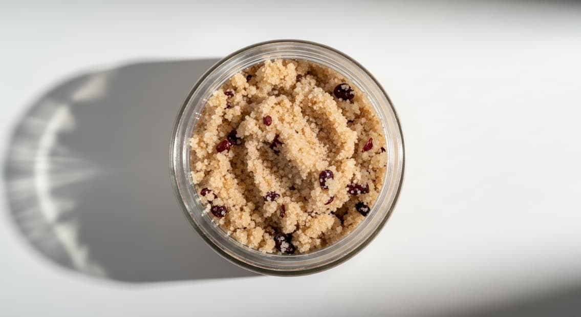 Radiance Boosting Cherry Exfoliator Scrub – Certified Organic