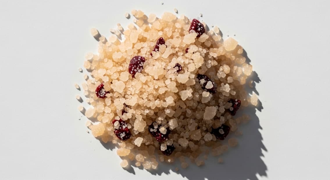 Radiance Boosting Cherry Exfoliator Scrub – Certified Organic - alternate view